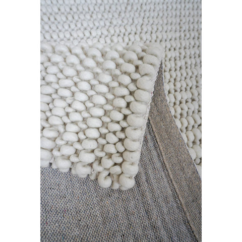 Vloerkleed Nieuw Zeeland Wit 160 x 230 cm