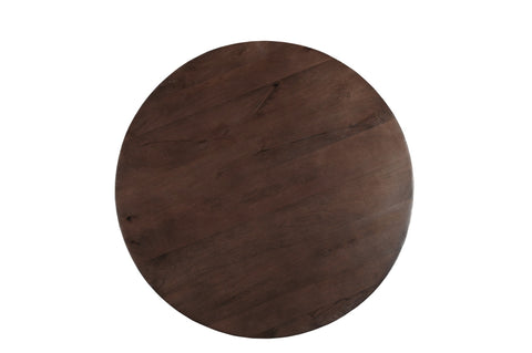 Eettafel Jesper Round Bruin 120 cm Livingfurn