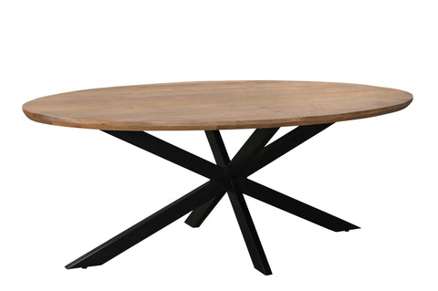 Eettafel Jesper Oval 180 cm Livingfurn