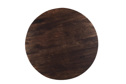 Eettafel Salvator Walnut Rond 130 cm Livingfurn