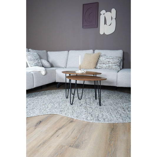 Vloerkleed Stone Licht Grijs 421 - Organisch 160 x 230 cm
