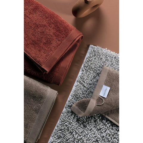 Como Handdoek 50 x 100 cm Walnoot Casilin