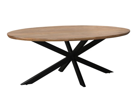 Eettafel Jesper Oval 180 cm Livingfurn