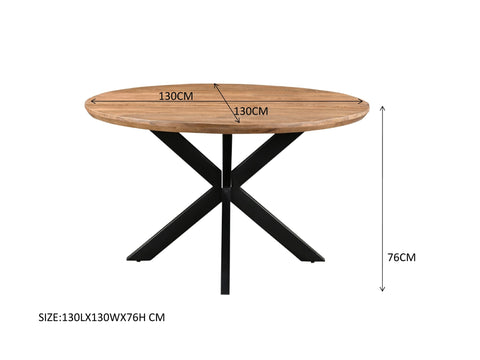 130cm Jesper Round