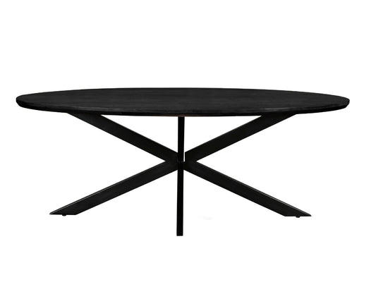 Jesper Oval Preto 240 cm