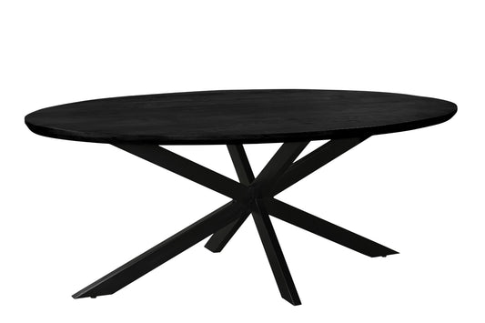 Jesper Oval Preto 240 cm