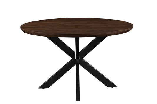 130cm Jesper Round Brown