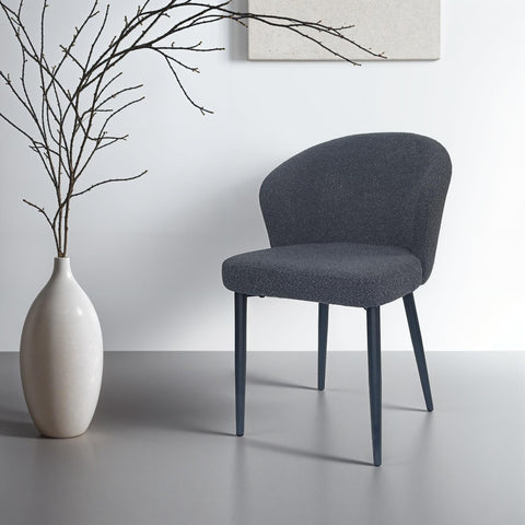 Laura Boucle Anthracite
