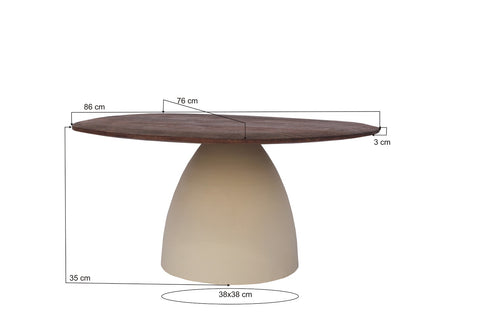 Brix Brown 86 cm