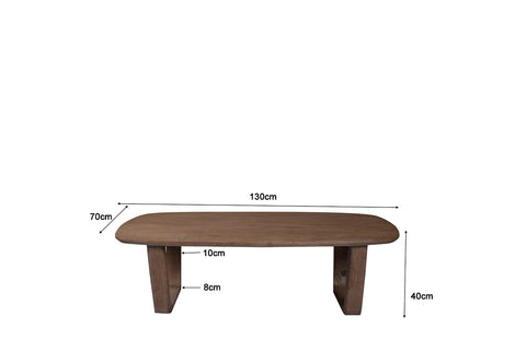 Salontafel Cortez Rechthoek 130x70 Livingfurn