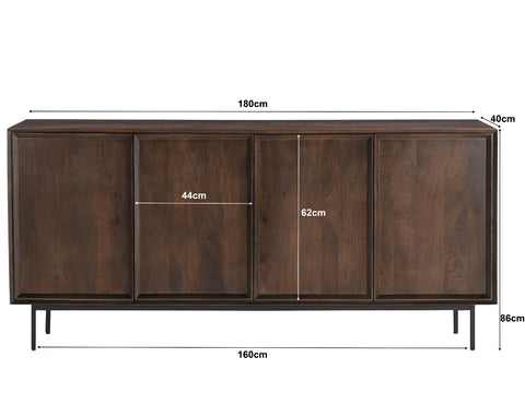 Ravenstein Brown 180cm