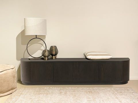 Dressoir Novero Espresso 220 cm Livingfurn