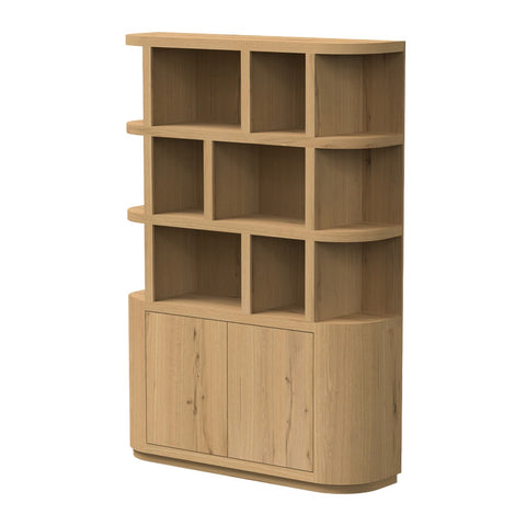 Boekenkast Novero Naturel Eiken Livingfurn
