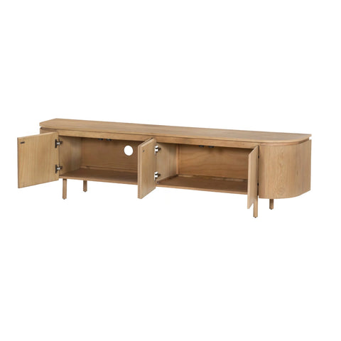 TV-meubel Tobago 210 cm Naturel Livingfurn