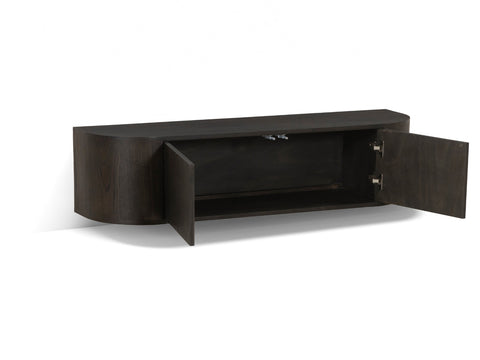 Novero Espresso Zwevend 140cm