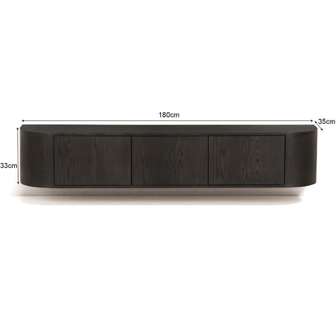 Novero Espresso Floating 180cm