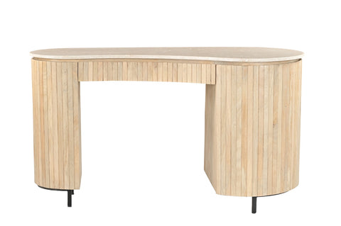 Bureau Dexter Organisch Mangohout Marmer Brix