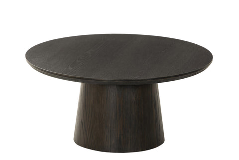 Salontafel Novero Espresso Rond 80 cm Livingfurn