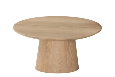 Salontafel Novero Natural Oak Rond 80 cm Livingfurn