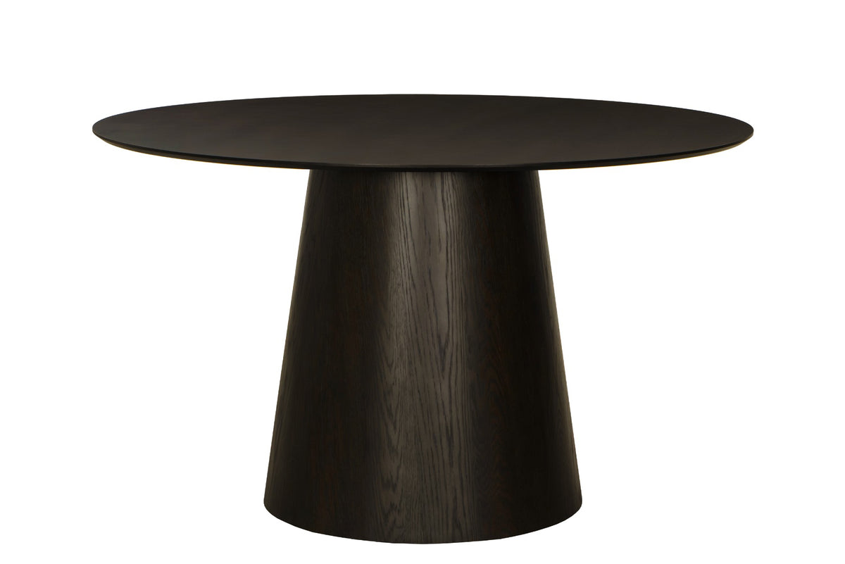 Eettafel Novero Espresso Rond 130 cm Livingfurn