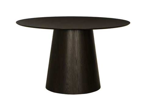 Eettafel Novero Espresso Rond 130 cm Livingfurn