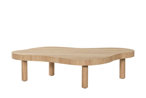 Salontafel Tobago 135 cm Naturel Eikenhout Livingfurn