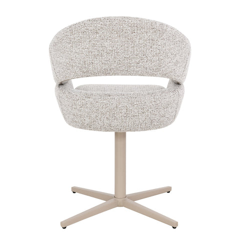 Eetkamerstoel Jade Beige Draaibaar Livingfurn set van 2