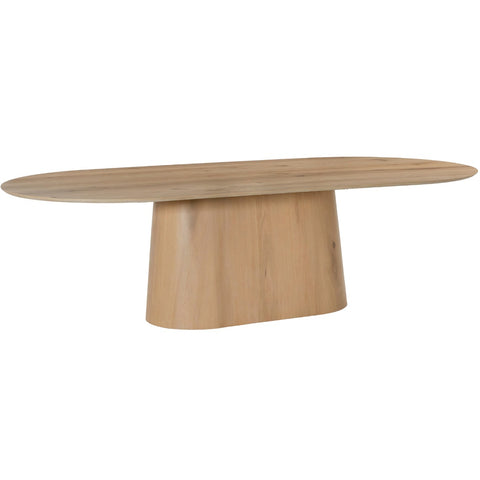 Eettafel Novero Naturel Eiken Ovaal 280 cm Livingfurn