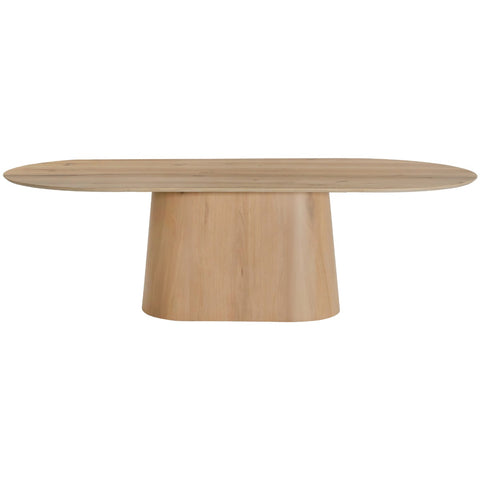 Eettafel Novero Naturel Eiken Ovaal 280 cm Livingfurn