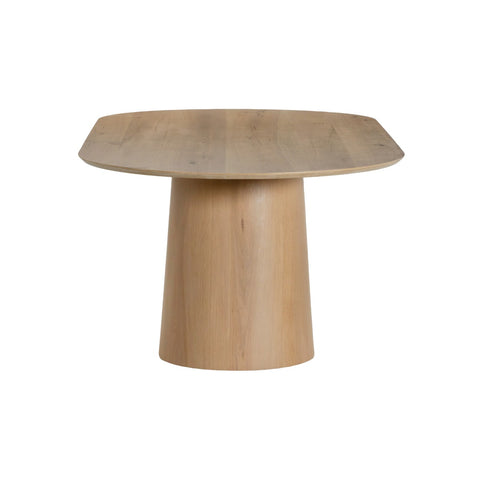 Eettafel Novero Naturel Eiken Ovaal 280 cm Livingfurn