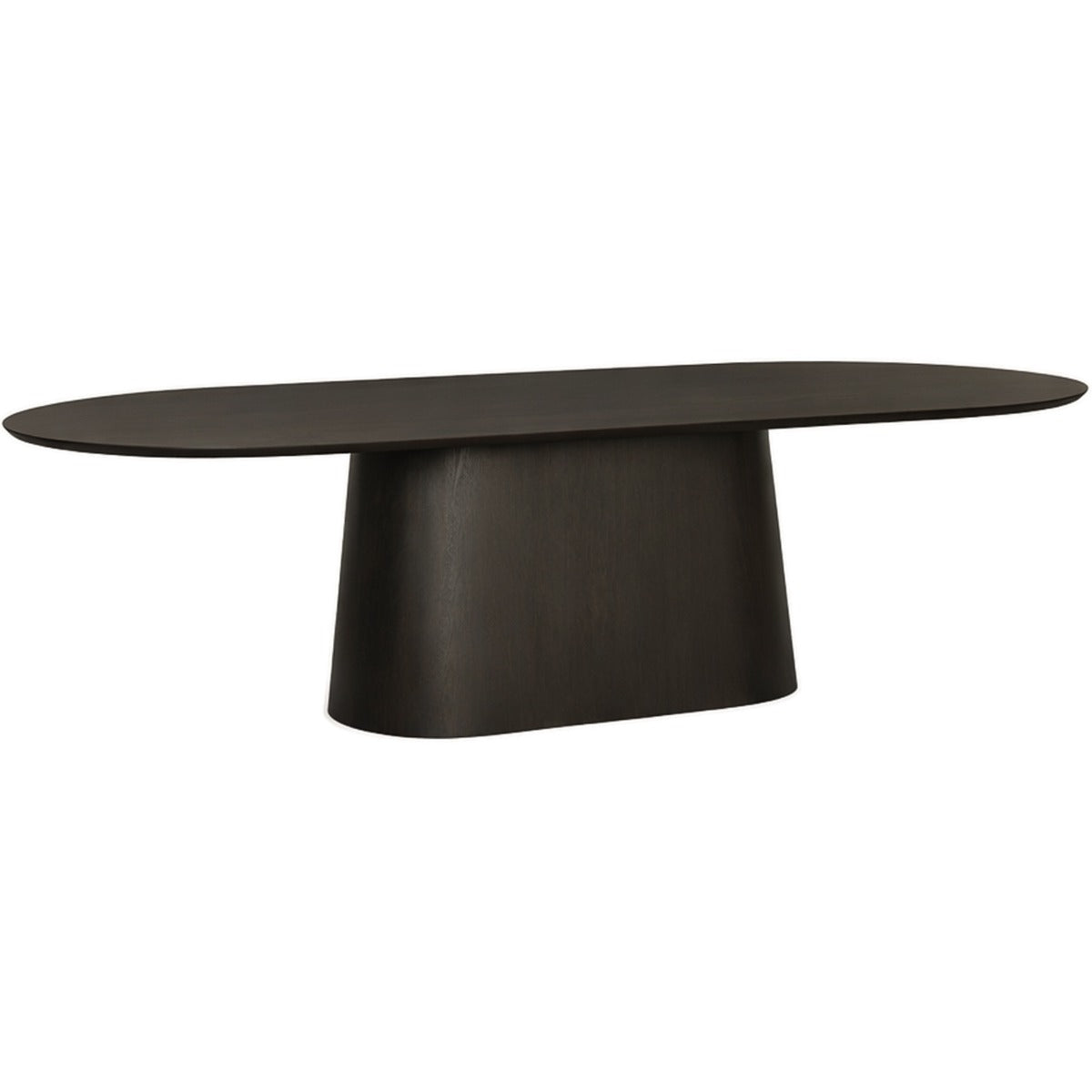 Eettafel Novero Espresso Ovaal 280 cm Livingfurn
