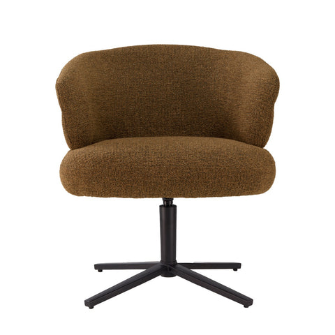 Eetkamerstoel Blake Caramel Draaibaar Livingfurn