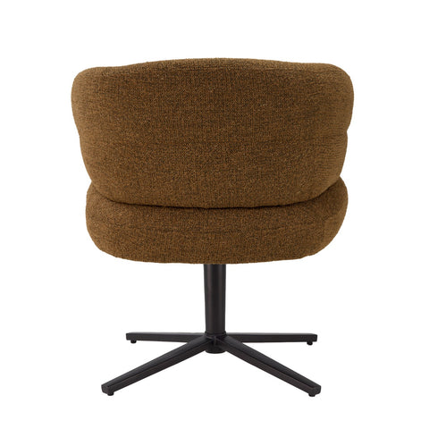 Eetkamerstoel Blake Caramel Draaibaar Livingfurn