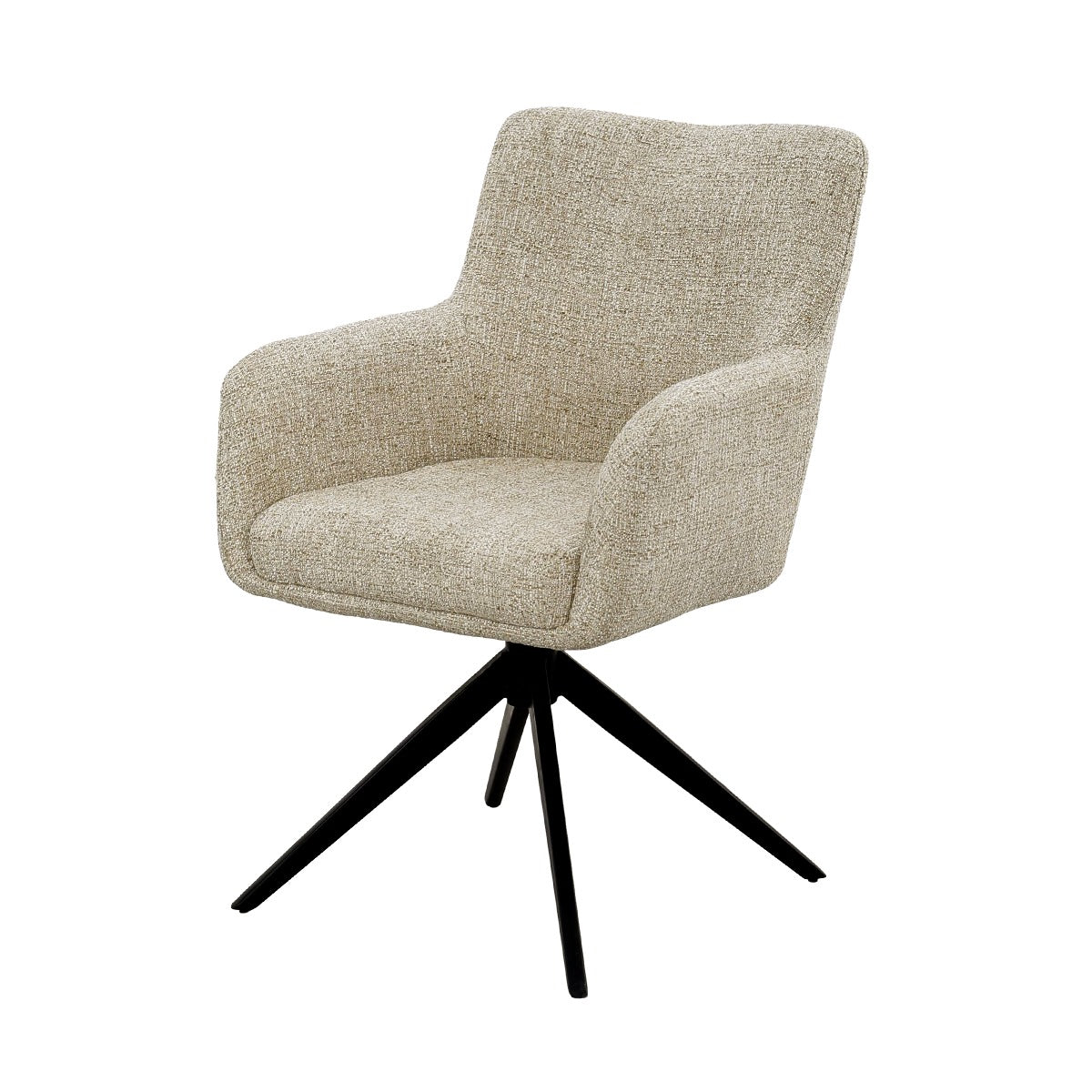 Eetkamerstoel Tara Zand Livingfurn (set van 2)