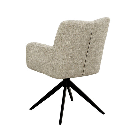 Eetkamerstoel Tara Zand Livingfurn (set van 2)