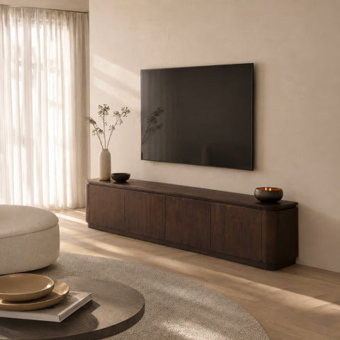 TV-Dressoir Rivano Basalt 180 cm Livingfurn