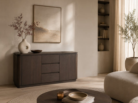 Rivano Dressoir Basalt 180 cm Livingfurn