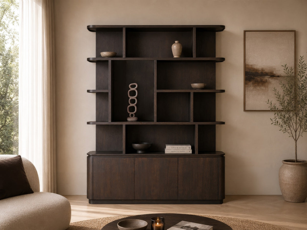 Vakkenkast Rivano Basalt 145 x 215 cm Livingfurn