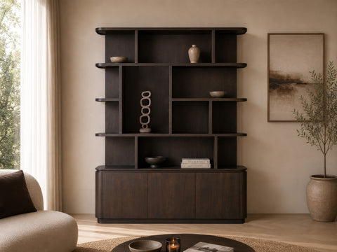 Vakkenkast Rivano Basalt 145 x 215 cm Livingfurn