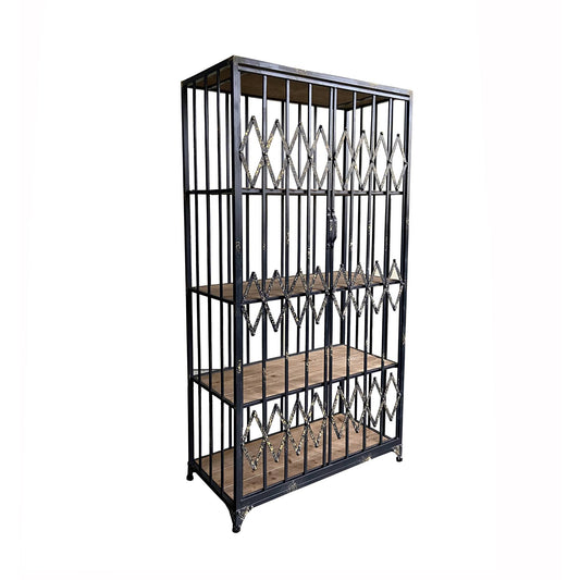 Alivator Kast Metaal en Houten Plank