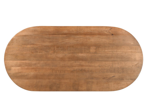 Eettafel Salvator Mangohout Ovaal 300 cm Livingfurn