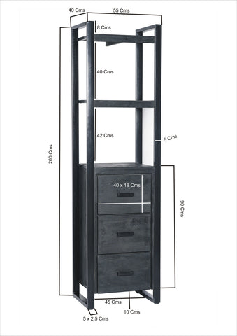 Norris 3 laden 55 cm
