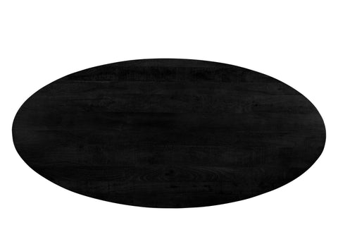 Jesper Oval Preto 240 cm