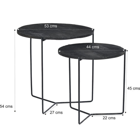 Mason Negro/Negro Conjunto de 2