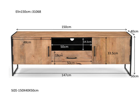 150cm is equal to 4 feet 11 inches.