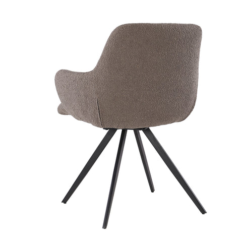 Doreen Boucle Brown (set of 2)