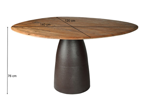 Brix Chestnut Espresso 140cm