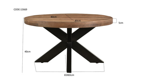Robusto Redondo 80 cm