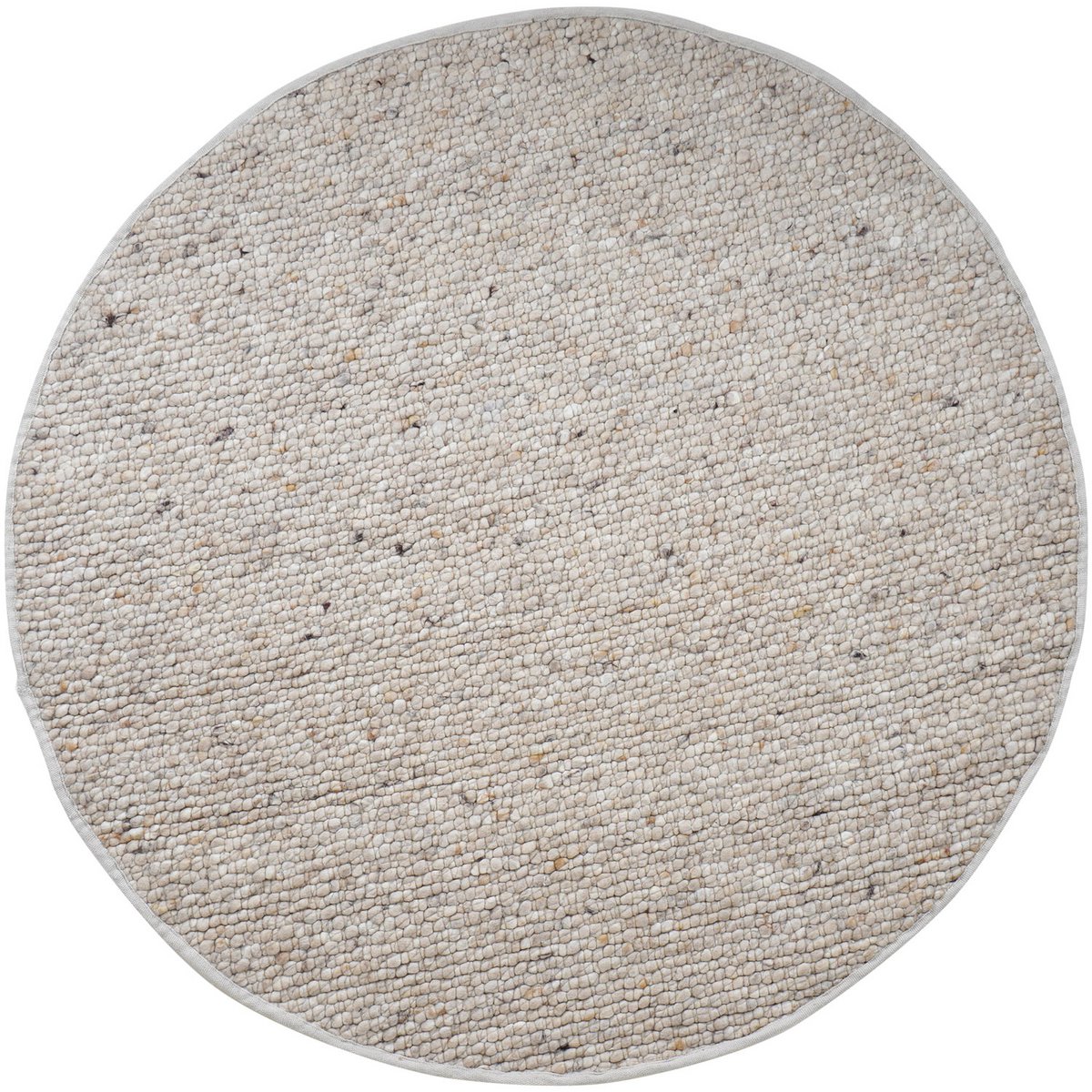 Vloerkleed Steve Beige Rond ø160 cm