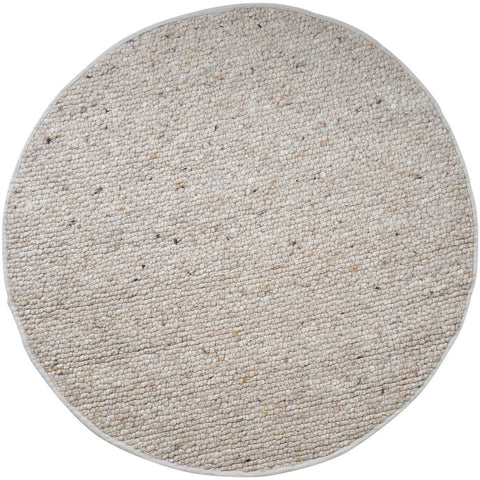 Vloerkleed Steve Beige Rond ø160 cm